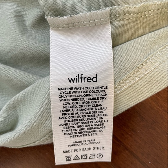 NWOT Aritzia Wilfred Zelen Tank - Picture 2 of 4
